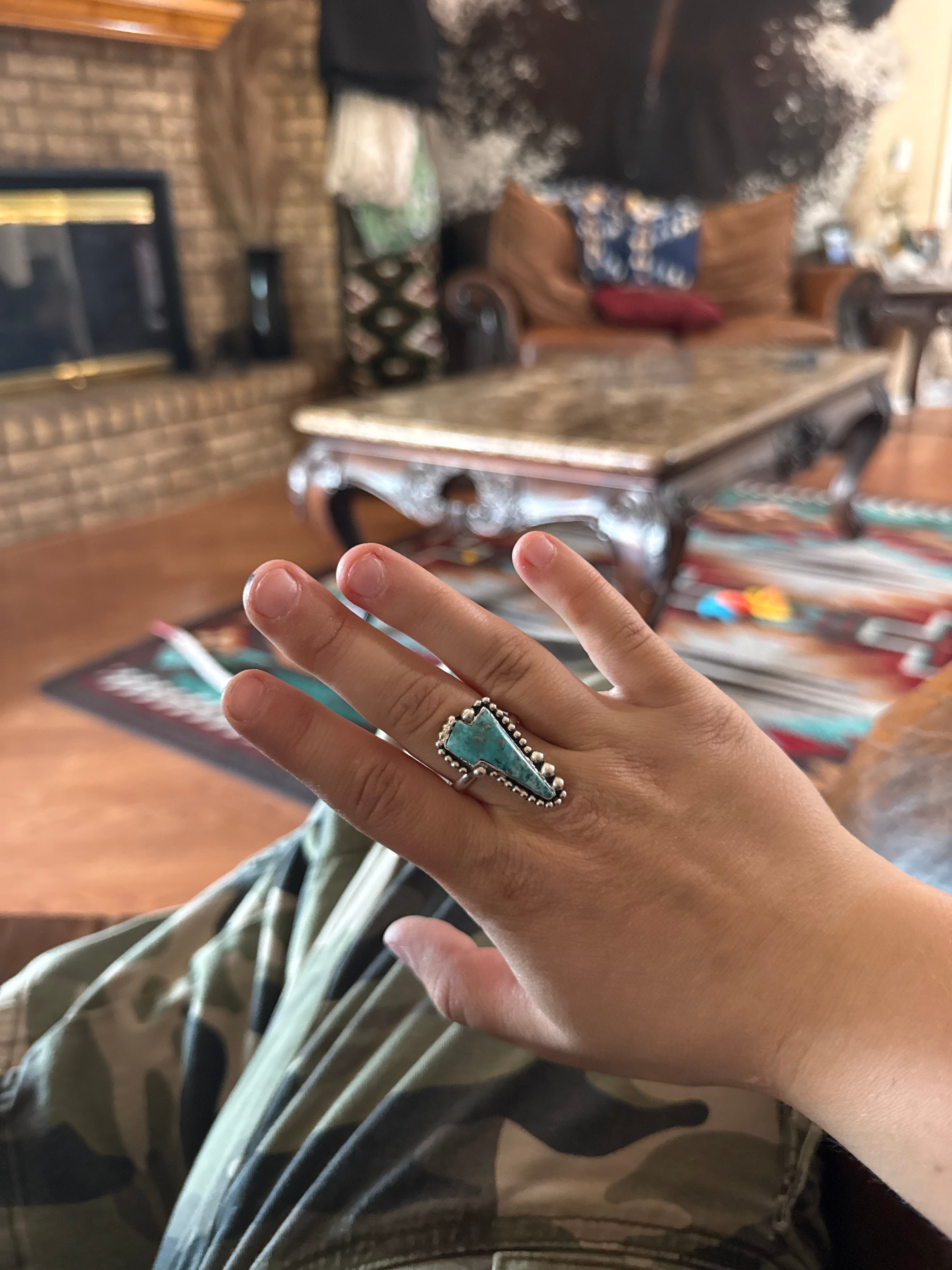 The “Lightning Strikes” Ring